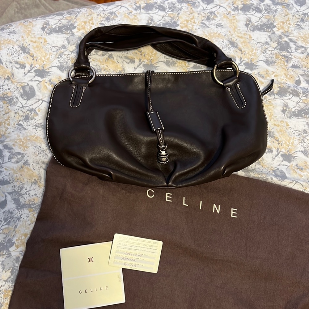 authentic Celine hobo Bittersweet Bag
